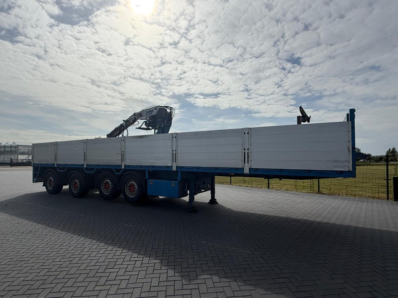 Pacton T4-001 STENENTRAILER, 4 ASSEN, KENNIS 14T/M, GOEDE CONDITIE. - Dropside/ Flatbed semi-trailer: picture 3 Pacton T4-001 STENENTRAILER, 4 ASSEN, KENNIS 14T/M, GOEDE CONDITIE. - Dropside/ Flatbed semi-trailer: picture 3