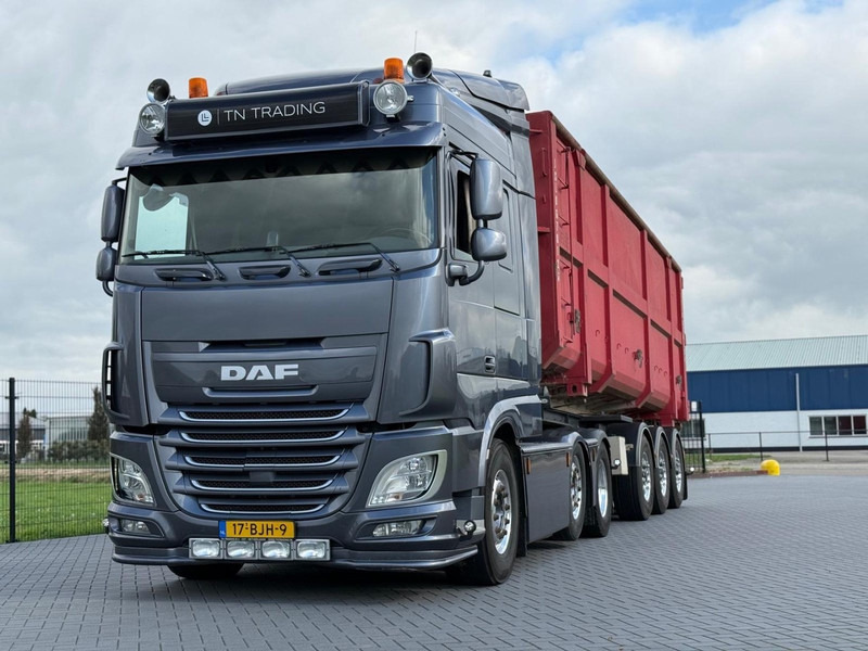 DAF XF 510 FTG HANDGESCHAKELD, COMPLEET, KIEPCHASSIS, 30FT CONTAINER. - Tractor unit: picture 2 DAF XF 510 FTG HANDGESCHAKELD, COMPLEET, KIEPCHASSIS, 30FT CONTAINER. - Tractor unit: picture 2