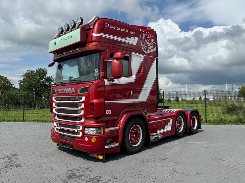 Scania R520A6X2/4NB VOLLUCHT, LEER, RETARDER, SHOW, 6X2/4, TOP CONDITIE. - Tractor unit: picture 2 Scania R520A6X2/4NB VOLLUCHT, LEER, RETARDER, SHOW, 6X2/4, TOP CONDITIE. - Tractor unit: picture 2