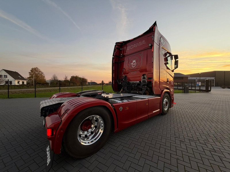 Tractor unit Scania S580 V8 NGS VOLLUCHT, KING OF THE ROAD, HYDRAULIEK, LEER, ALCOA.: picture 13