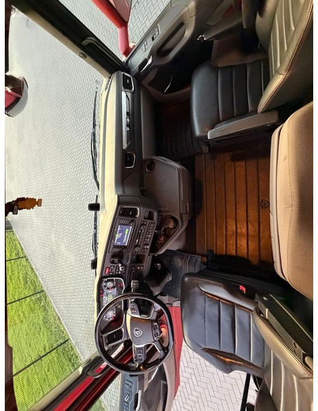 Tractor unit Scania S580 V8 NGS VOLLUCHT, KING OF THE ROAD, HYDRAULIEK, LEER, ALCOA.: picture 19