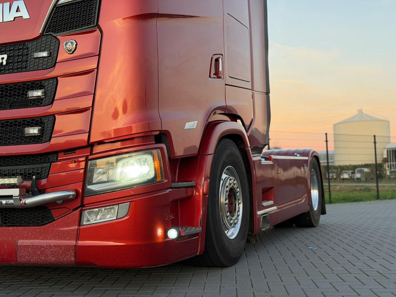 Tractor unit Scania S580 V8 NGS VOLLUCHT, KING OF THE ROAD, HYDRAULIEK, LEER, ALCOA.: picture 6