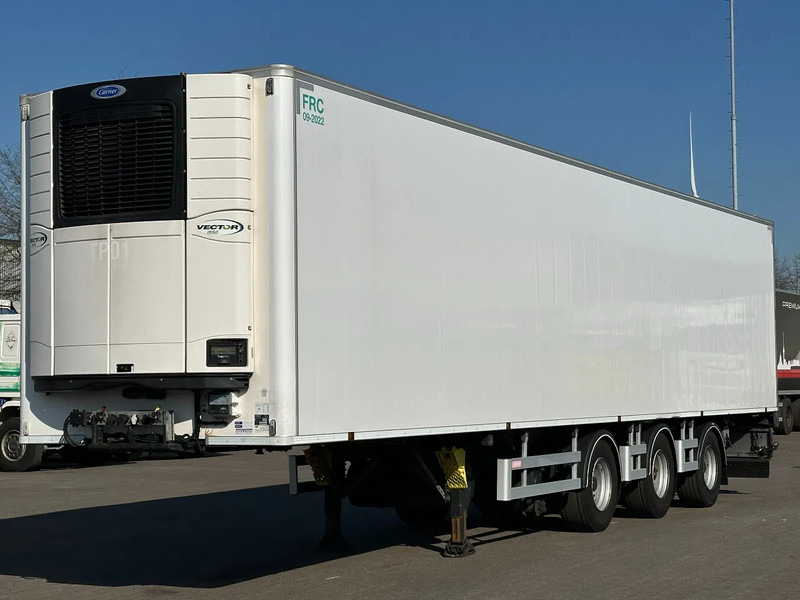 Chereau 2X Stuur-Assen / Carrier Vector 1950 / Lift-As / Apk! - Refrigerator semi-trailer: picture 1 Chereau 2X Stuur-Assen / Carrier Vector 1950 / Lift-As / Apk! - Refrigerator semi-trailer: picture 1