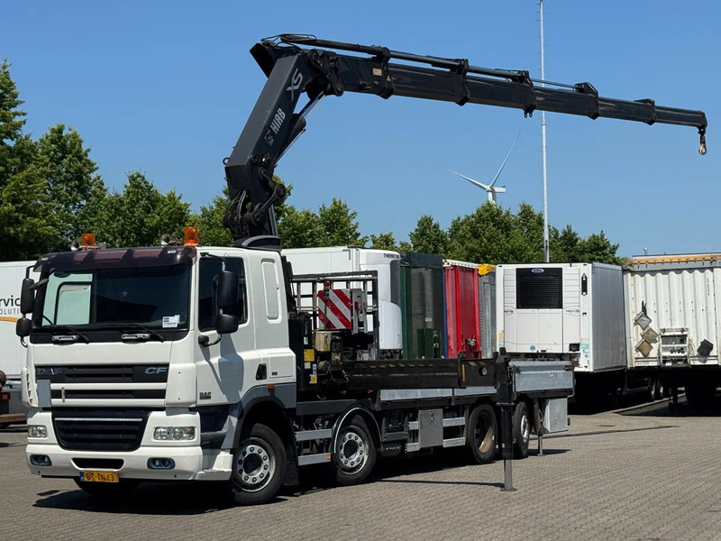 DAF CF 85.360 8x2*6 HIAB 42T/m Crane - Dropside/ Flatbed truck, Crane truck: picture 1 DAF CF 85.360 8x2*6 HIAB 42T/m Crane - Dropside/ Flatbed truck, Crane truck: picture 1