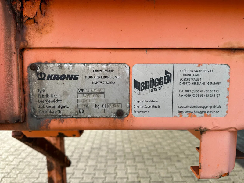 Krone BDF Schuifzeil/Dak Wissellaadbak - Shipping container: picture 5 Krone BDF Schuifzeil/Dak Wissellaadbak - Shipping container: picture 5