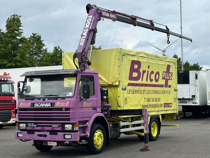 Scania 93M 220 4x2 Atlas 100.1 Crane / Manual / Euro 1 *TOP* - Crane truck: picture 1 Scania 93M 220 4x2 Atlas 100.1 Crane / Manual / Euro 1 *TOP* - Crane truck: picture 1