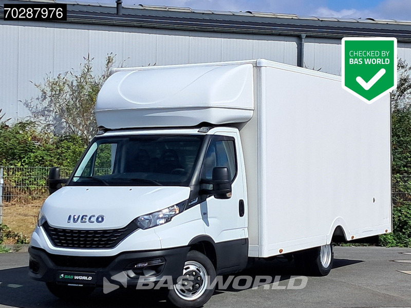 Iveco Daily 35C14 Automatik 530cm Luftbereifung Kamera Klima Tempomat Euro6 Koffer 30m3 A/C Cruise control - Box van: picture 1 Iveco Daily 35C14 Automatik 530cm Luftbereifung Kamera Klima Tempomat Euro6 Koffer 30m3 A/C Cruise control - Box van: picture 1