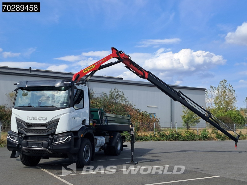 Iveco X-Way 460 4X2 NEW Palfinger PK12.501 Kran Crane Remote 3-way tipper ACC Navi - Tipper, Crane truck: picture 1 Iveco X-Way 460 4X2 NEW Palfinger PK12.501 Kran Crane Remote 3-way tipper ACC Navi - Tipper, Crane truck: picture 1