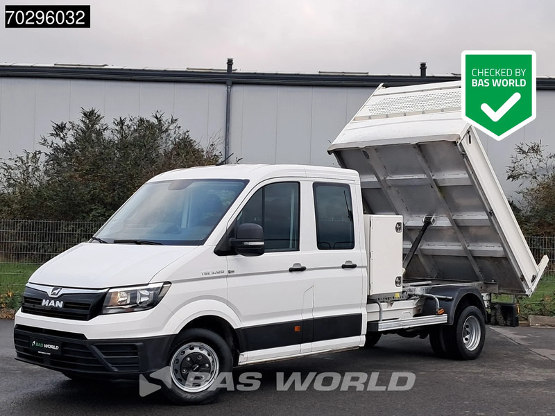 MAN TGE 5.120 Doppel Kabine Kipper Doppelbereifung 3,5t AHK Klima Tempomat Kamera Euro6 A/C Towbar Cruise control - Tipper van: picture 1 MAN TGE 5.120 Doppel Kabine Kipper Doppelbereifung 3,5t AHK Klima Tempomat Kamera Euro6 A/C Towbar Cruise control - Tipper van: picture 1