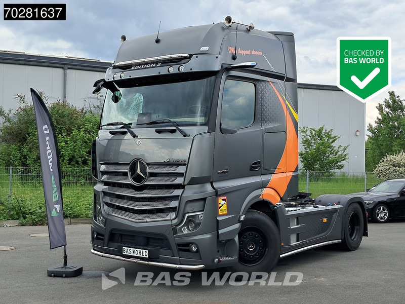 Mercedes-Benz Actros 2163 4X2 Edition 2! GigaSpace Retarder Full-Air Hydraulik - Tractor unit: picture 1 Mercedes-Benz Actros 2163 4X2 Edition 2! GigaSpace Retarder Full-Air Hydraulik - Tractor unit: picture 1