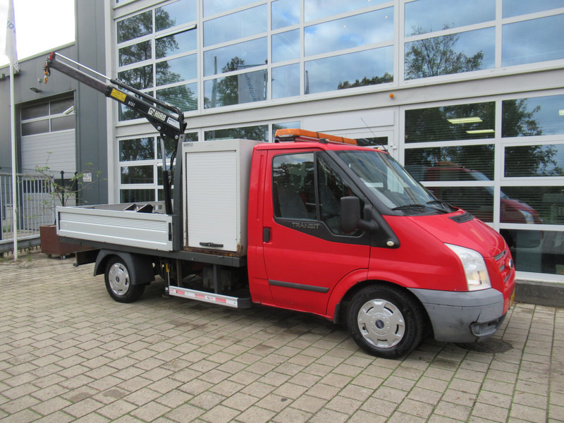Ford Transit 300M 2.2 TDCI + HIAB 013T Kraan Kran Crane - Flatbed van: picture 5 Ford Transit 300M 2.2 TDCI + HIAB 013T Kraan Kran Crane - Flatbed van: picture 5