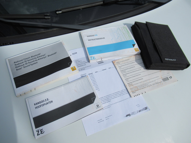 Small van, Electric van Renault Kangoo Express Z.e Accu eigendom / Battery OWNED: picture 10