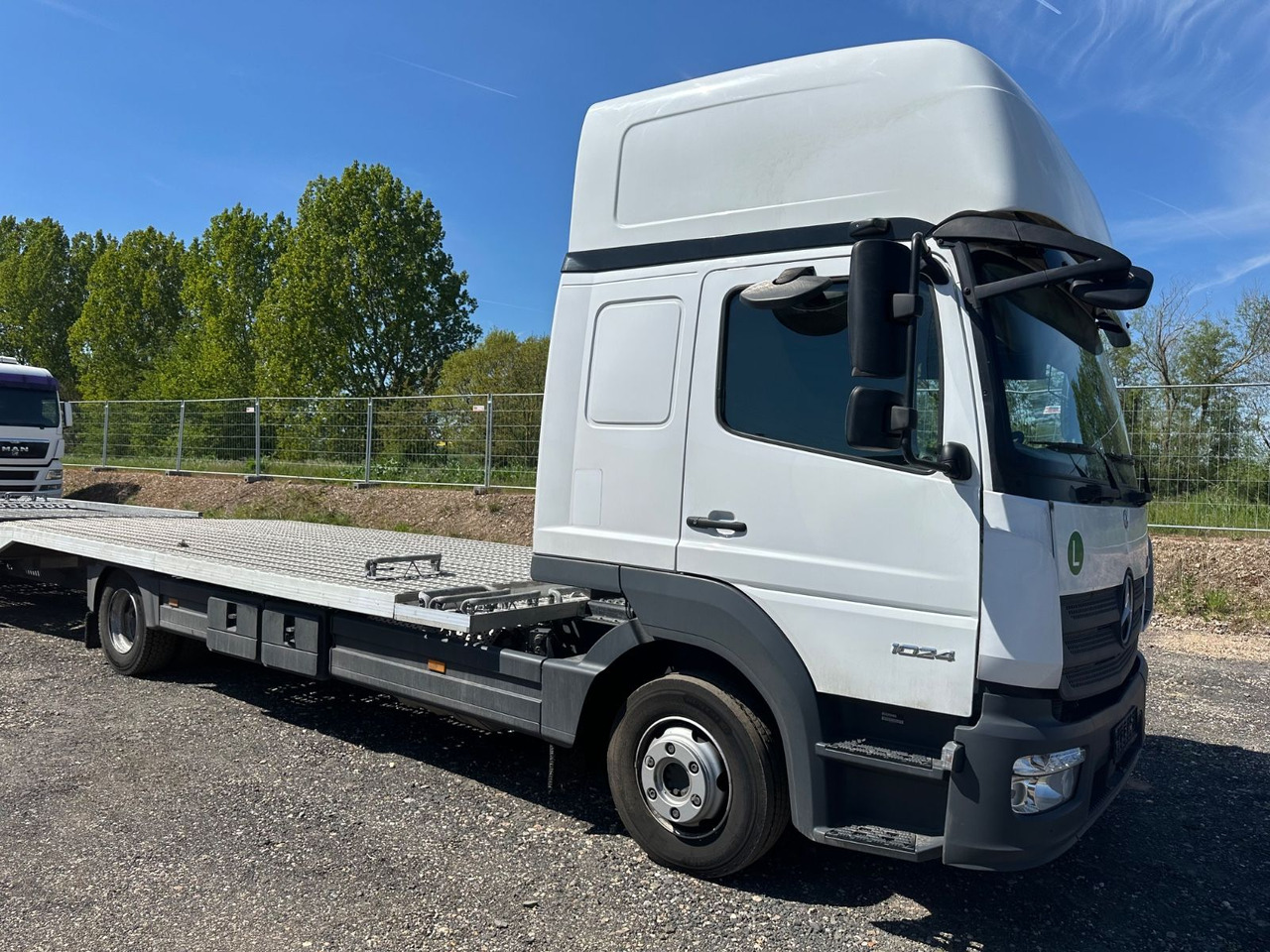 Mercedes-Benz Atego 1024 Flachzug 2-Bett Winde VDI2700 - Autotransporter truck: picture 3 Mercedes-Benz Atego 1024 Flachzug 2-Bett Winde VDI2700 - Autotransporter truck: picture 3
