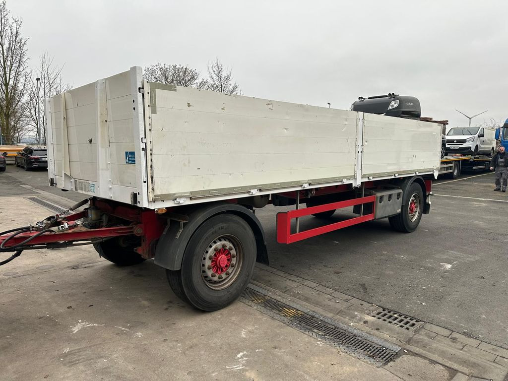 Schwarzmüller Baustoffanhg 7,1m*NL 14,6to*Luft*BPW*ZS*gt.Zstd. - Dropside/ Flatbed semi-trailer: picture 1 Schwarzmüller Baustoffanhg 7,1m*NL 14,6to*Luft*BPW*ZS*gt.Zstd. - Dropside/ Flatbed semi-trailer: picture 1