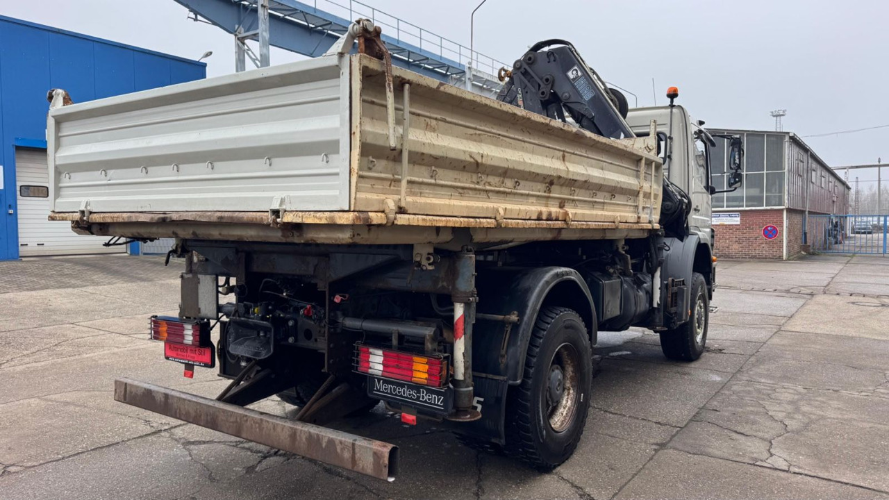 Tipper, Crane truck Mercedes-Benz AXOR 1828 MEILER HIAB 166 ES KRAN ALLRAD 4X4 Mercedes-Benz AXOR 1828 MEILER HIAB 166 ES KRAN ALLRAD 4X4: picture 27