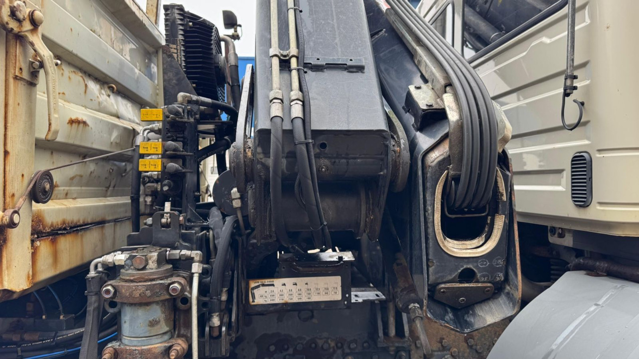 Tipper, Crane truck Mercedes-Benz AXOR 1828 MEILER HIAB 166 ES KRAN ALLRAD 4X4 Mercedes-Benz AXOR 1828 MEILER HIAB 166 ES KRAN ALLRAD 4X4: picture 15