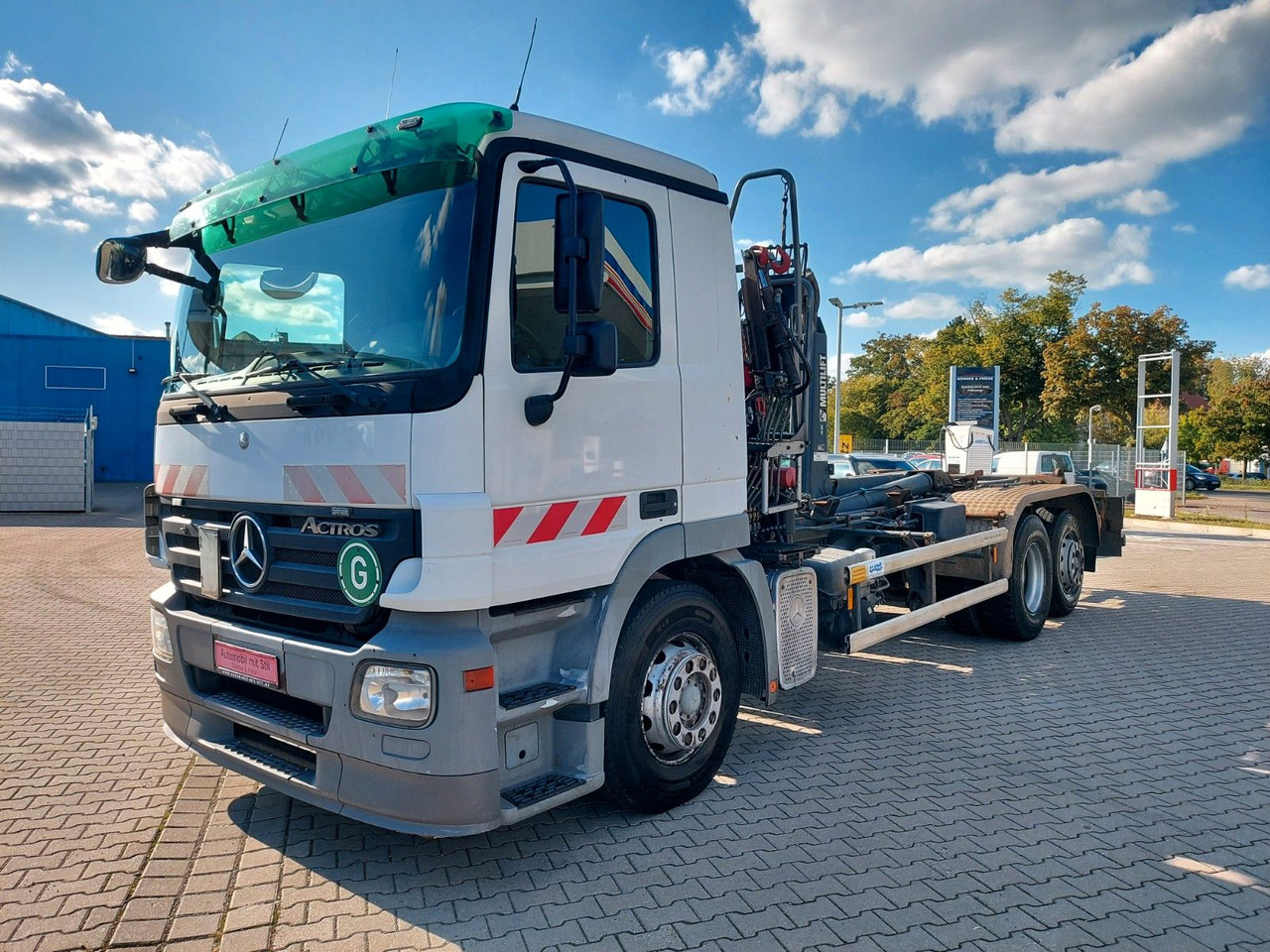 Mercedes-Benz Actros 6-Zyl. 2541 HMF KRAN ABROLLKIPPER - Hook lift truck, Crane truck: picture 3 Mercedes-Benz Actros 6-Zyl. 2541 HMF KRAN ABROLLKIPPER - Hook lift truck, Crane truck: picture 3