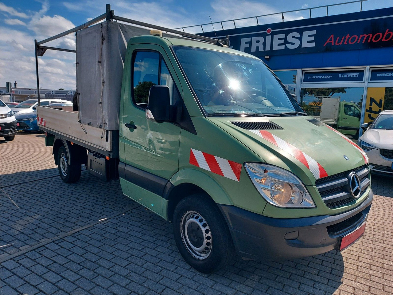 Mercedes-Benz Sprinter II Pritsche 316 Pritsche Klima Sandheiz - Curtain side van: picture 1 Mercedes-Benz Sprinter II Pritsche 316 Pritsche Klima Sandheiz - Curtain side van: picture 1