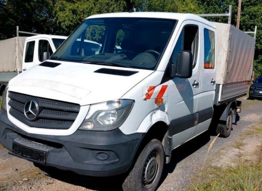 Mercedes-Benz Sprinter II Pritsche DoKa 316 CDI 4X4 Klima - Curtain side van, Combi van: picture 2 Mercedes-Benz Sprinter II Pritsche DoKa 316 CDI 4X4 Klima - Curtain side van, Combi van: picture 2