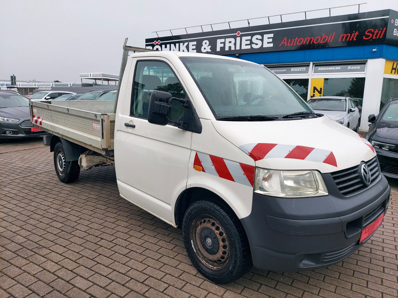 Volkswagen T5 Transporter Pritsche lang 1.9 AHK - Flatbed van: picture 3 Volkswagen T5 Transporter Pritsche lang 1.9 AHK - Flatbed van: picture 3