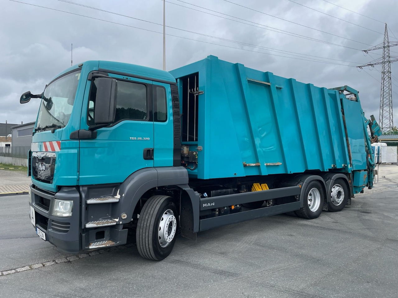 Garbage truck MAN TGS 26.320 6x2-2 BL Müllwagen/FAUN/DIGI-SENS/EU5: picture 13