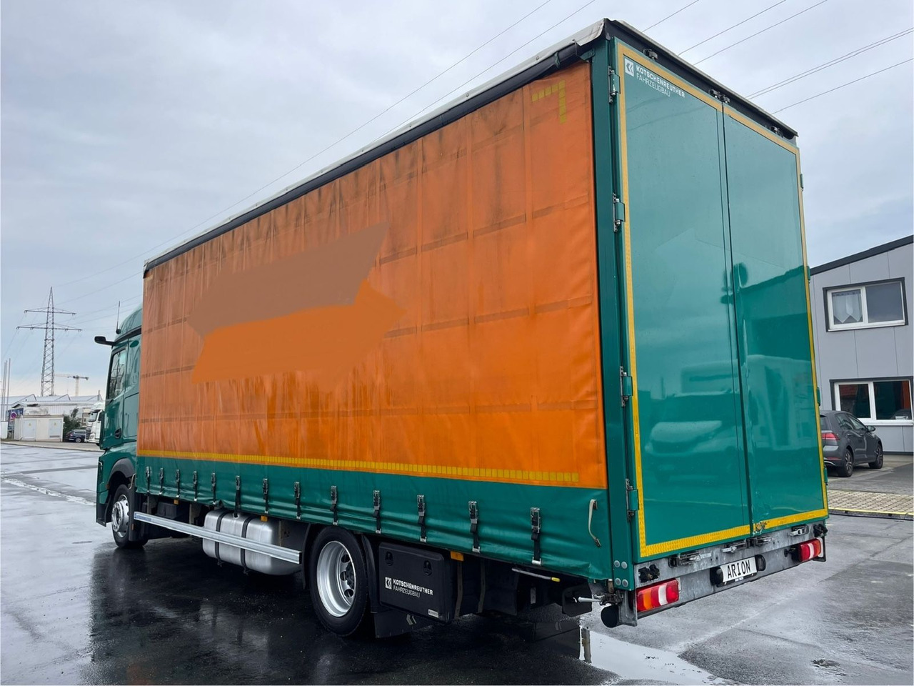 Mercedes-Benz Actros 1845 Pritsche+Plane/Retarder/MirrorCams - Curtainsider truck: picture 4 Mercedes-Benz Actros 1845 Pritsche+Plane/Retarder/MirrorCams - Curtainsider truck: picture 4