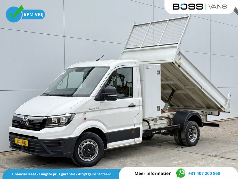 MAN TGE 5.120 2.0 TDI Kipper Dubbellucht Carplay Trekhaak Airco Camera Benne Tipper - Tipper van: picture 1 MAN TGE 5.120 2.0 TDI Kipper Dubbellucht Carplay Trekhaak Airco Camera Benne Tipper - Tipper van: picture 1