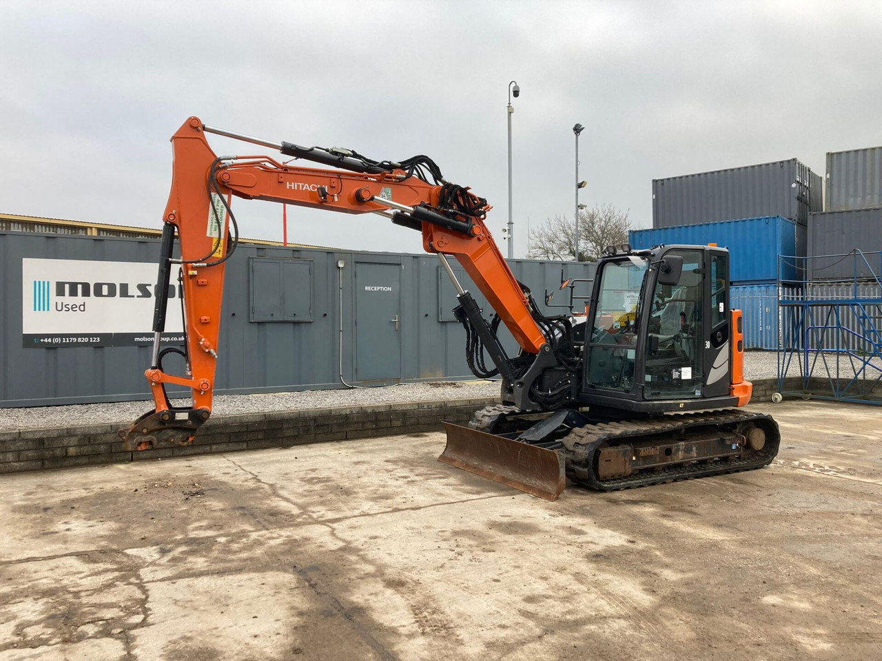 Hitachi ZX85USBR-6 2PB - Mini excavator: picture 1 Hitachi ZX85USBR-6 2PB - Mini excavator: picture 1