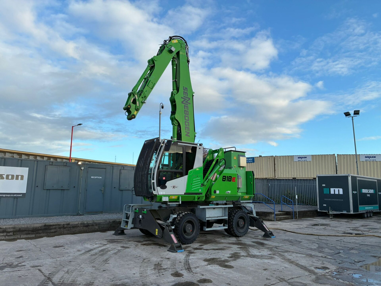 Sennebogen 818E - Waste/ Industry handler: picture 1 Sennebogen 818E - Waste/ Industry handler: picture 1