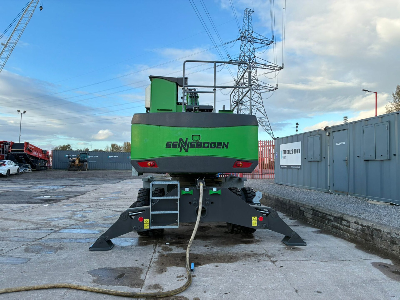 Sennebogen 818E - Waste/ Industry handler: picture 4 Sennebogen 818E - Waste/ Industry handler: picture 4