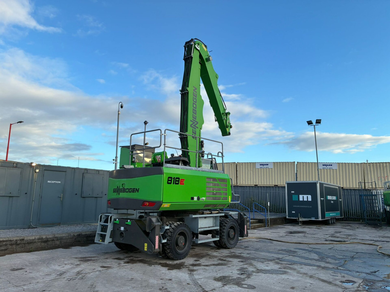 Sennebogen 818E - Waste/ Industry handler: picture 5 Sennebogen 818E - Waste/ Industry handler: picture 5