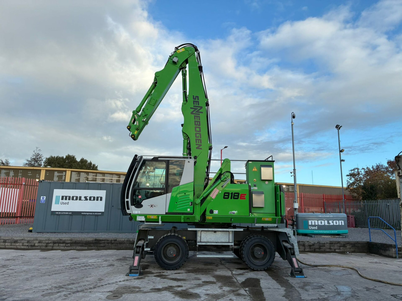 Sennebogen 818E - Waste/ Industry handler: picture 2 Sennebogen 818E - Waste/ Industry handler: picture 2