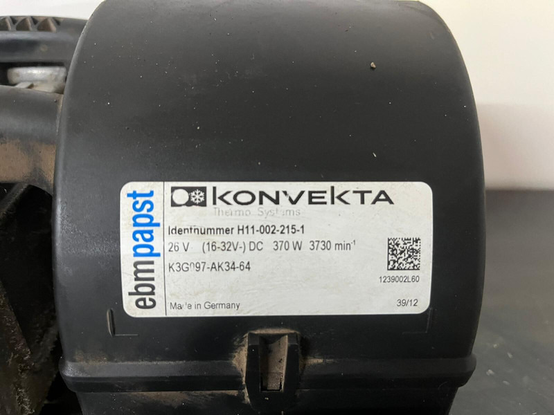 Konvekta Blower BH1400 Blazer Ventilator - Blower motor: picture 2 Konvekta Blower BH1400 Blazer Ventilator - Blower motor: picture 2