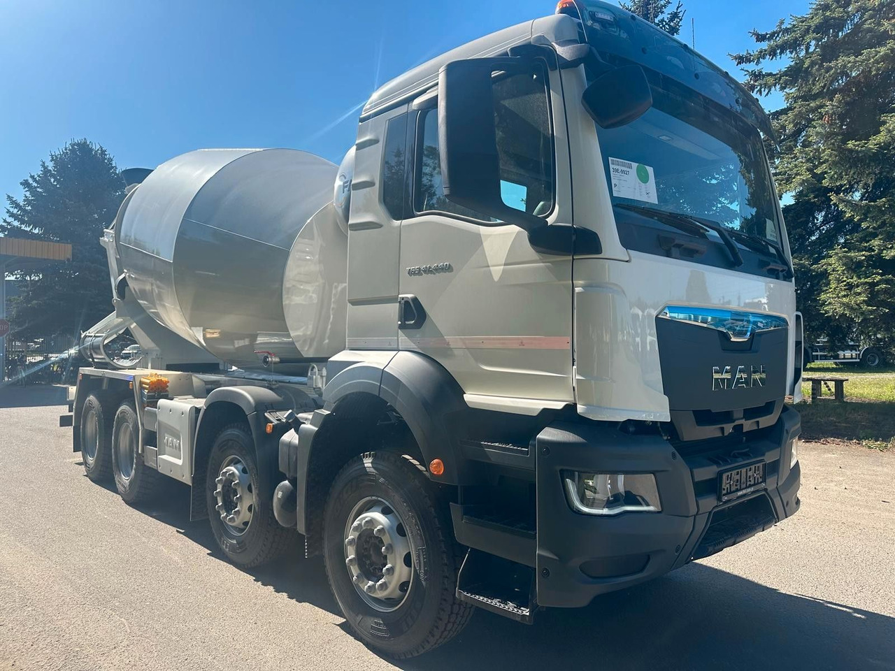 MAN TGS 41.400 8x4 EURO 2 FML 13M3 - Concrete mixer truck: picture 1 MAN TGS 41.400 8x4 EURO 2 FML 13M3 - Concrete mixer truck: picture 1