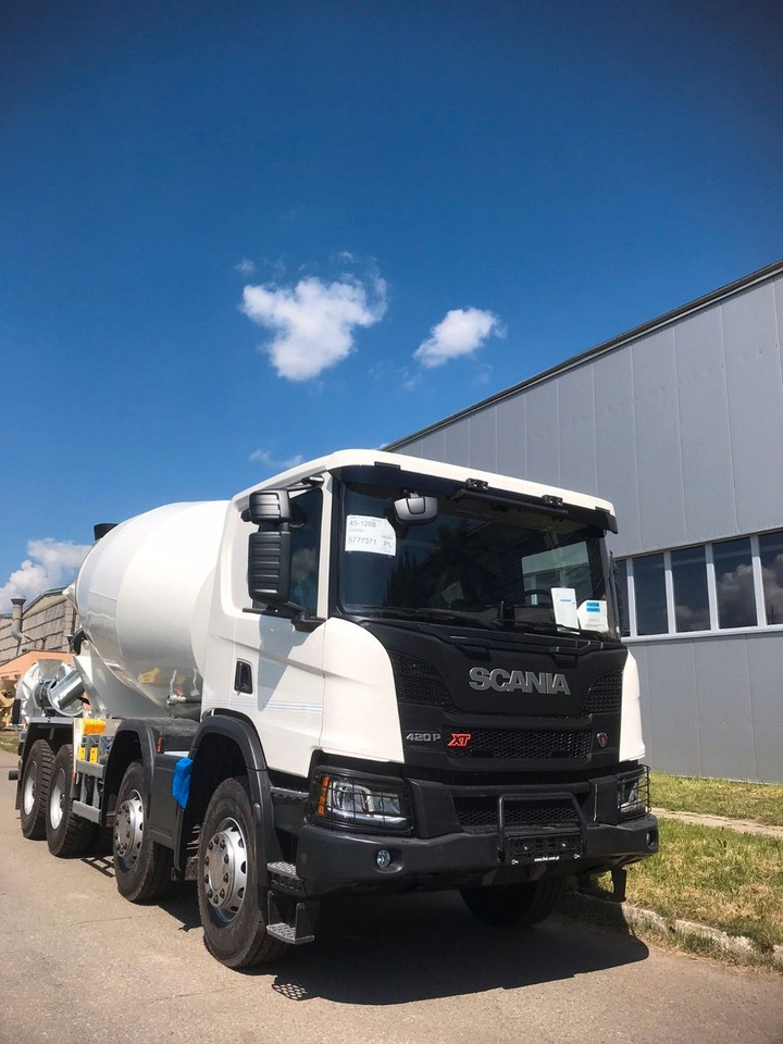 Scania P420 8X4 FML 10 M3 Scania P420 8X4 FML 10 M3 - Concrete mixer truck: picture 4 Scania P420 8X4 FML 10 M3 Scania P420 8X4 FML 10 M3 - Concrete mixer truck: picture 4