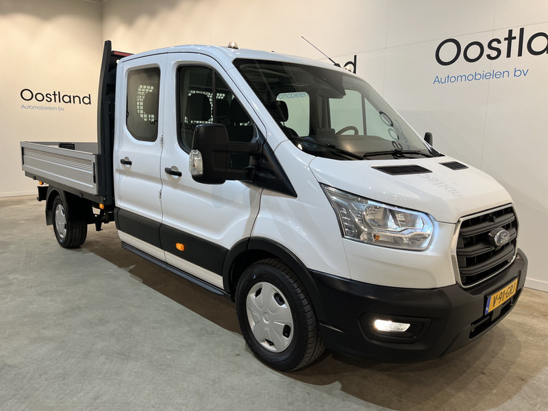 Flatbed van, Combi van Ford Transit 2.0 TDCI L3H1 130 PK DC Dubbel Cabine Trend Open Laadbak / Euro 6 / Airco / Cruise Control / Trekhaak / CarPlay / 23.600 KM !! / BPM VRIJ !!: picture 12