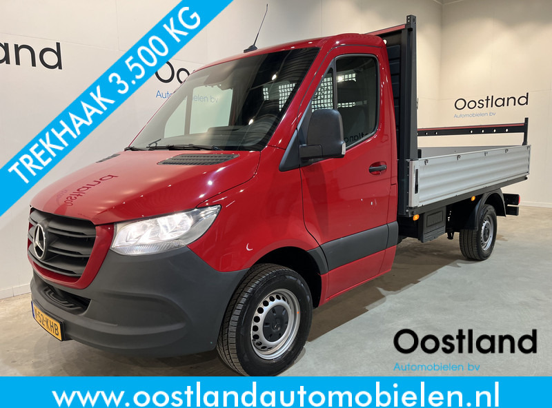 Mercedes-Benz Sprinter 317 CDI L2 RWD Automaat Open Laadbak / Euro 6 / Trekhaak 3500 KG / Airco / Cruise Control / CarPlay / Navigatie / 64.150 KM !! / BPM VRIJ !! - Flatbed van: picture 1 Mercedes-Benz Sprinter 317 CDI L2 RWD Automaat Open Laadbak / Euro 6 / Trekhaak 3500 KG / Airco / Cruise Control / CarPlay / Navigatie / 64.150 KM !! / BPM VRIJ !! - Flatbed van: picture 1
