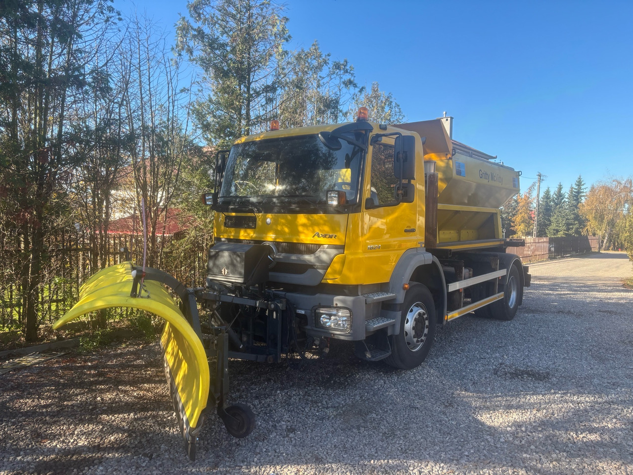Mercedes AXOR 1824 4x2 Spreader/Gritter/Plough - Snow removal vehicle: picture 5 Mercedes AXOR 1824 4x2 Spreader/Gritter/Plough - Snow removal vehicle: picture 5