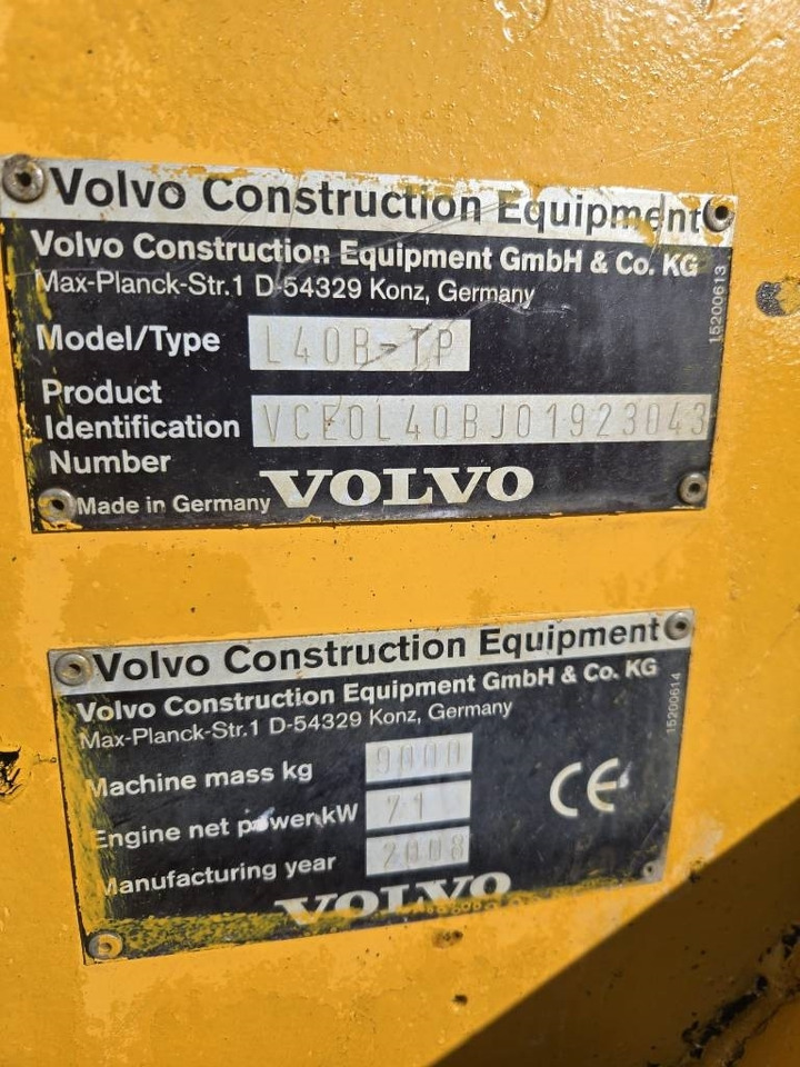 Wheel loader Volvo L 40 B TP: picture 11