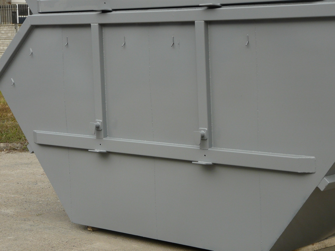 Skip bin for transportation of garbage Mulda/Bauschuttcontainer/Absetzmulde M12: picture 6