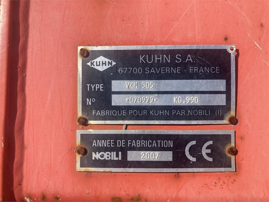 Kuhn VKM 305 - Mower: picture 4 Kuhn VKM 305 - Mower: picture 4