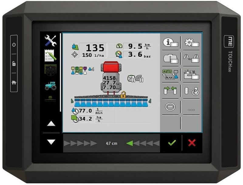 TOUCH800-TERMINAL - Electrical system for Agricultural machinery: picture 1 TOUCH800-TERMINAL - Electrical system for Agricultural machinery: picture 1