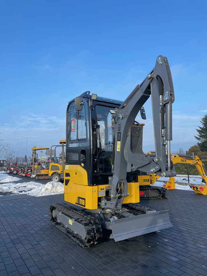 NEX N18 - Mini excavator: picture 1 NEX N18 - Mini excavator: picture 1