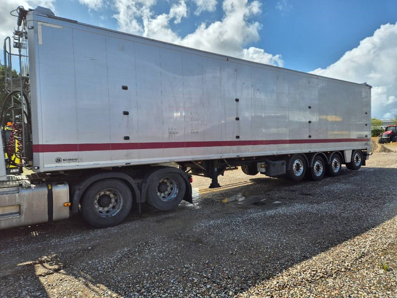 AMT 4 akslet walking floor trailer - Walking floor semi-trailer: picture 2 AMT 4 akslet walking floor trailer - Walking floor semi-trailer: picture 2