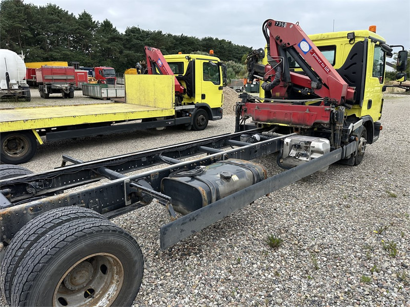MAN TGL 12.220 // Crane HMF 735K2 // - Crane truck: picture 2 MAN TGL 12.220 // Crane HMF 735K2 // - Crane truck: picture 2