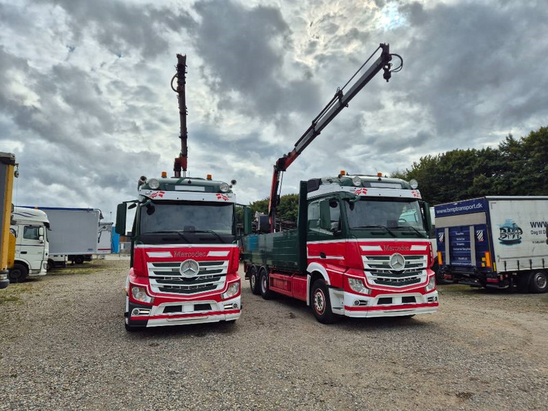 Mercedes-Benz Actros 2551/6x2 // Palfinger 16002 B // 2 x trucks - Crane truck: picture 2 Mercedes-Benz Actros 2551/6x2 // Palfinger 16002 B // 2 x trucks - Crane truck: picture 2