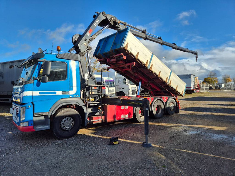 Volvo FM 500 8x4/4 // HIAB 244 EP-5 HIPRO // 3 way tip - Crane truck: picture 1 Volvo FM 500 8x4/4 // HIAB 244 EP-5 HIPRO // 3 way tip - Crane truck: picture 1