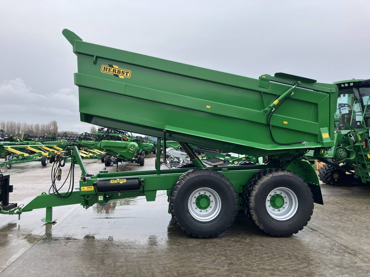 Herbst 20T Dump Trailer - Farm trailer: picture 2 Herbst 20T Dump Trailer - Farm trailer: picture 2