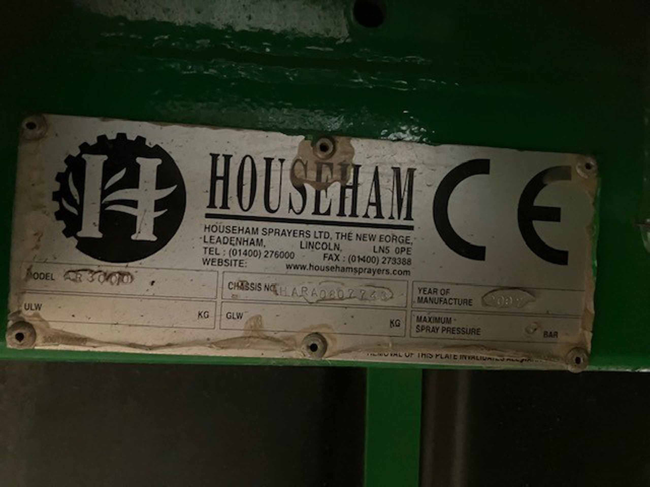 Sprayer Houseman Air Ride 3000: picture 7