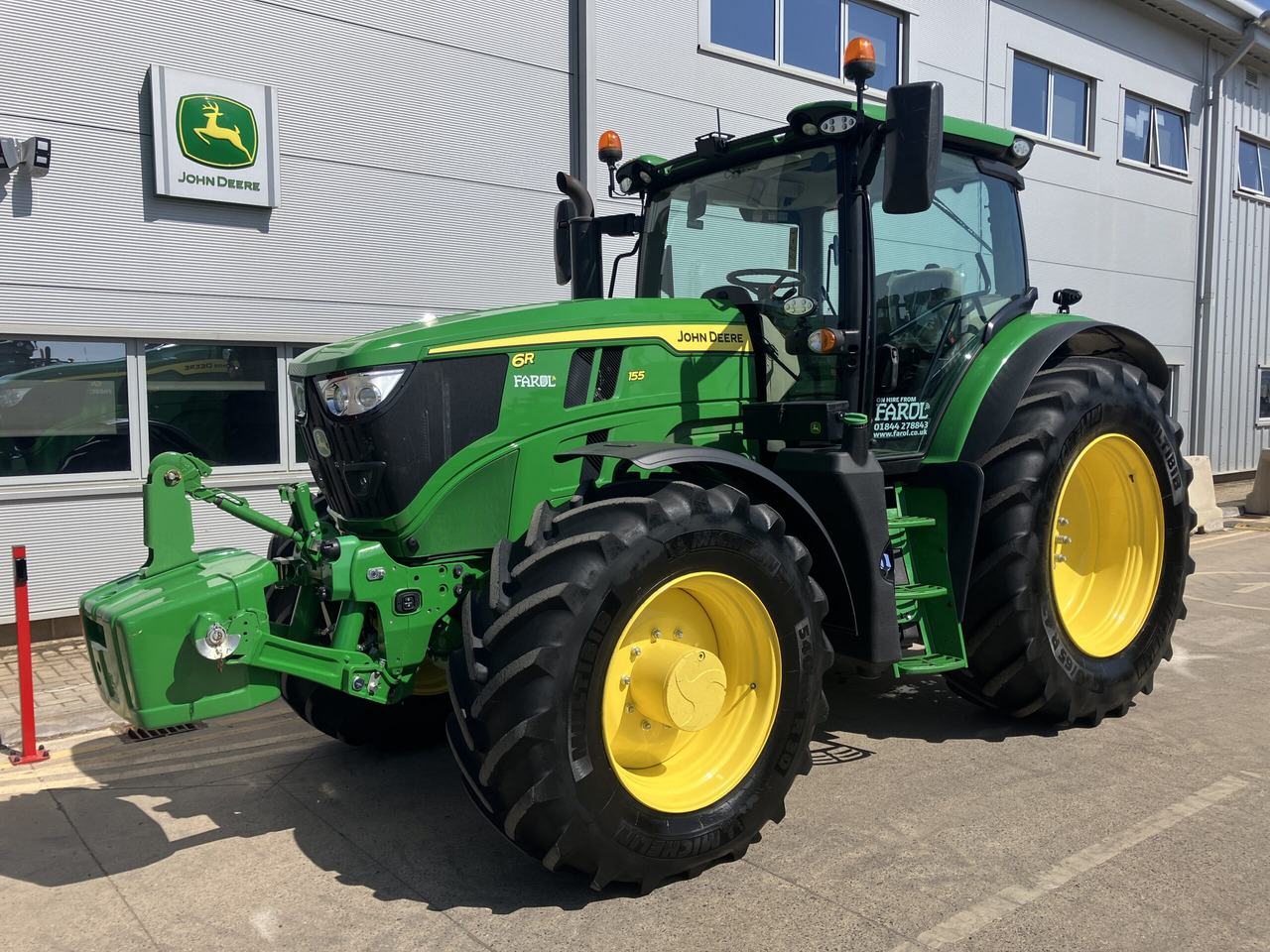 John Deere 6R155 - Farm tractor: picture 1 John Deere 6R155 - Farm tractor: picture 1